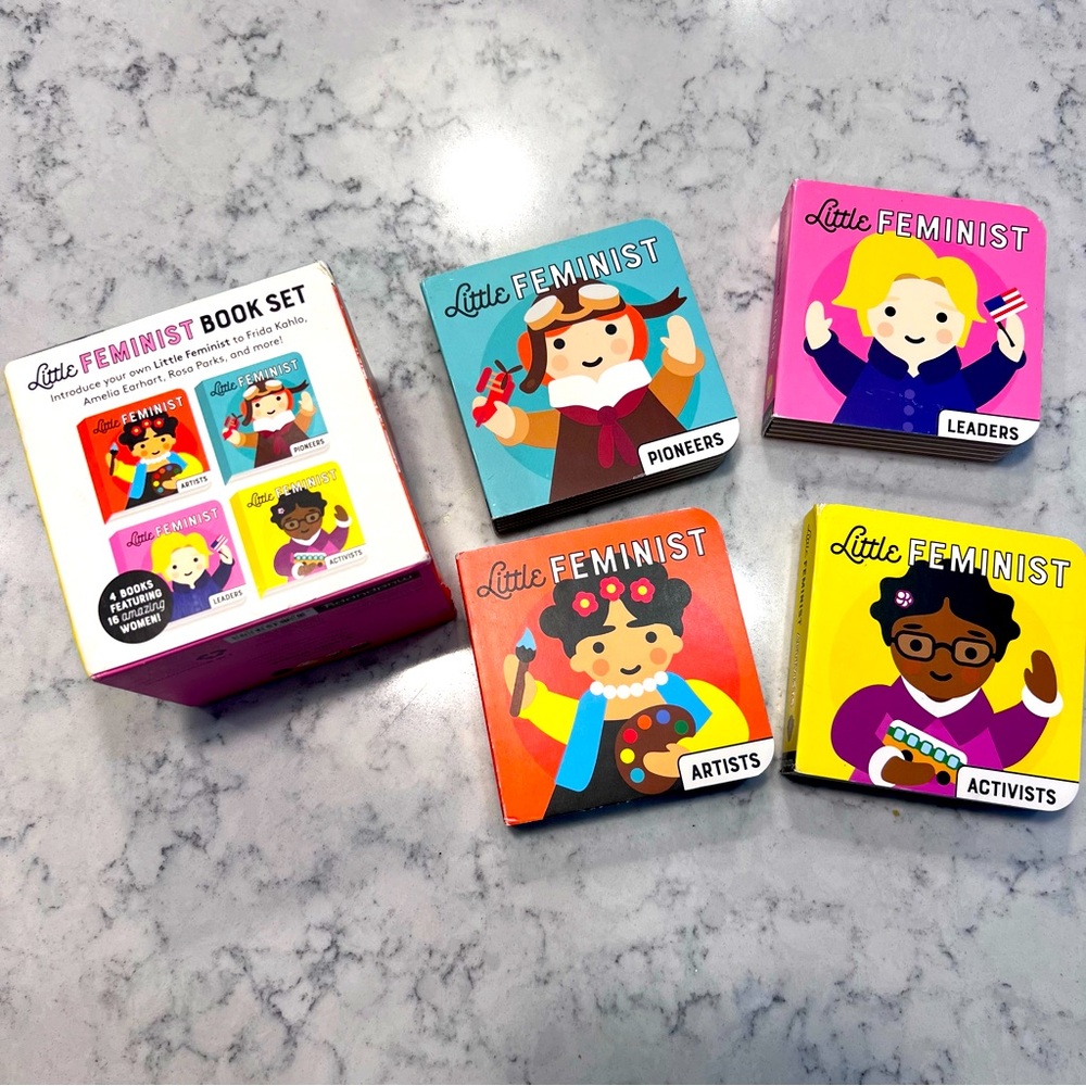 Little Feminist Board Book Set
